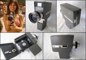 Vintage Crestline Automatic Super 8 8mm Super 8 8mm Movie Camera