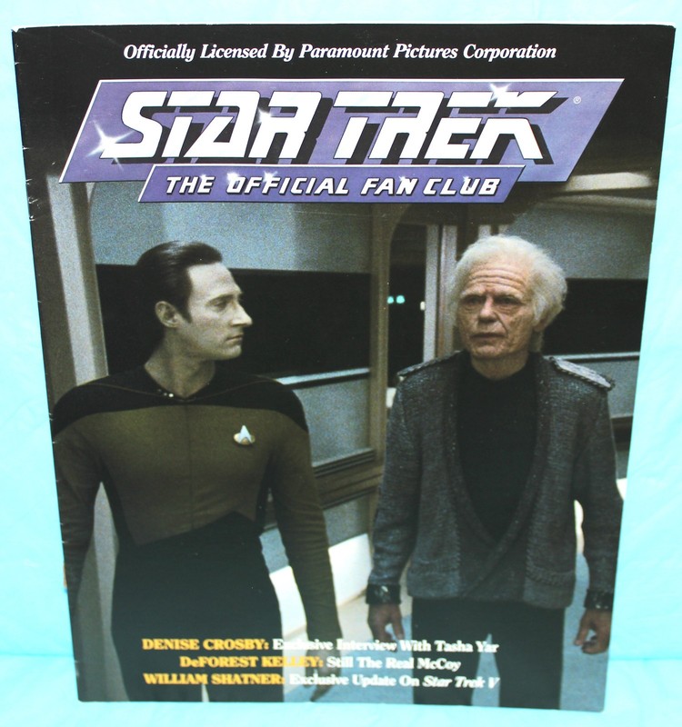 Star Trek Official Fan Club Special Issue 59 from 1987