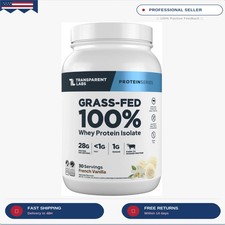 Grass-Fed Whey Protein Isolate - Naturally Flavored, Gluten Fre