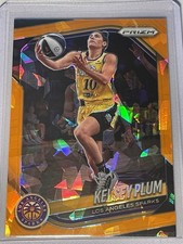 Panini 2025 Prizm WNBA Kelsey Plum Sparks Orange Prizm Parallel #59