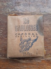 TRES ANCIEN PAQUET DE GAULOISE CAPORAL