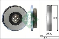 Schaeffler INA Riemenscheibe, Kurbelwelle 544 0606 10 FüR MERCEDES-BENZ