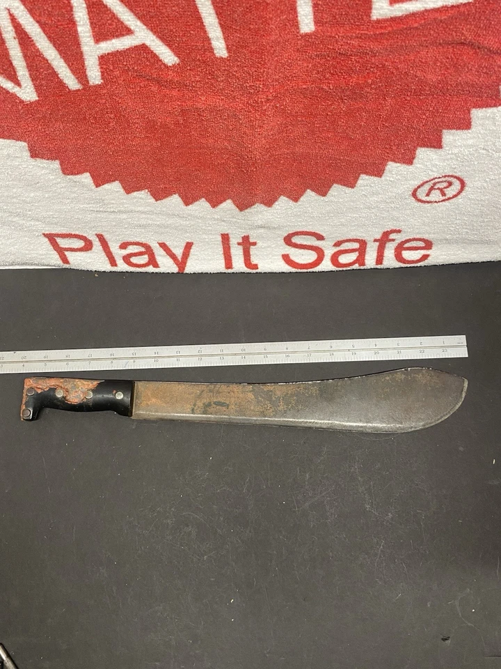 Machete Bolo vintage forjado a mano Foto 3 de 4