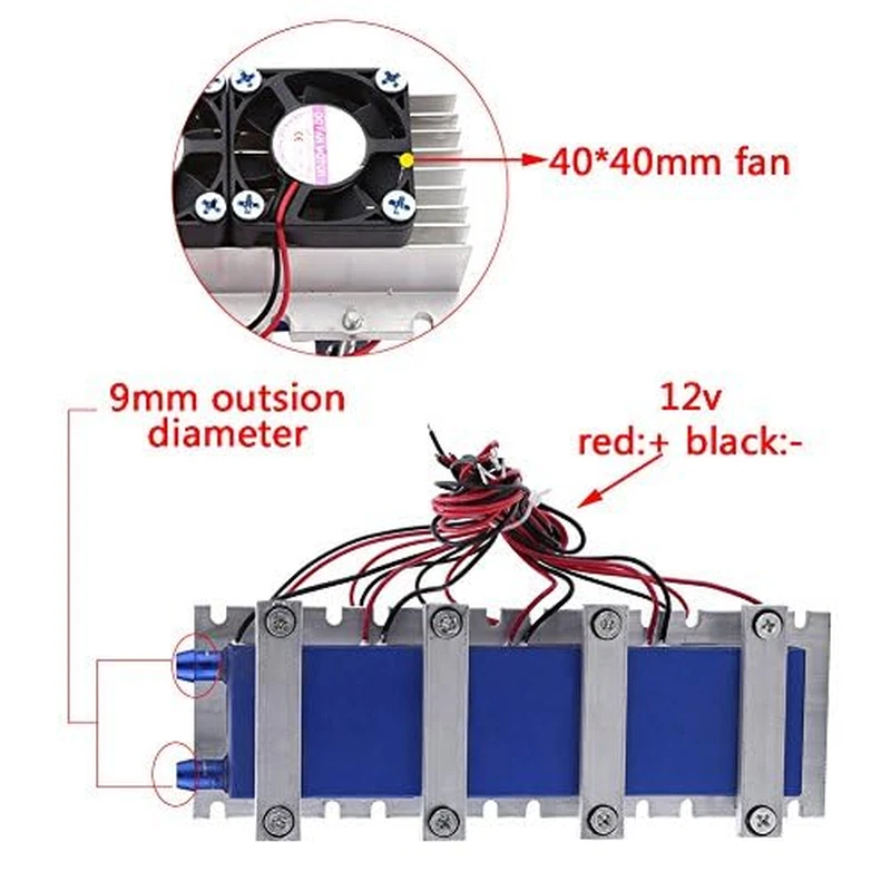 Peltier Module Refrigerator Cooling System DIY Thermoelectric Cooler Refrigerati - Image 4 of 4