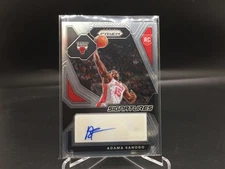 Adama Sanogo 2023-24 Prizm Signatures Auto RSI-SAN Bulls RC Rookie