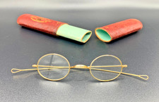 Antique Gold Filled Frame Reading Prescription Glasses by J. FABRI Austria Wien