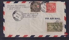 Haiti 1945 Port Prince to New York Airletter #2