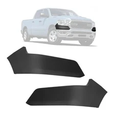  Front Bumper End Filler Panel Kit Compatible with 2019-2024 Ram 1500 Pair