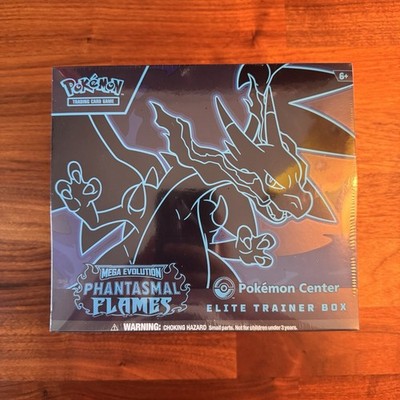 Pokemon Mega Evolution-Phantasmal Flames Pokemon Center PC Elite Trainer Box ETB