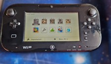 Nintendo Wii U GamePad Nero Black Controller Originale - Schermo Testato