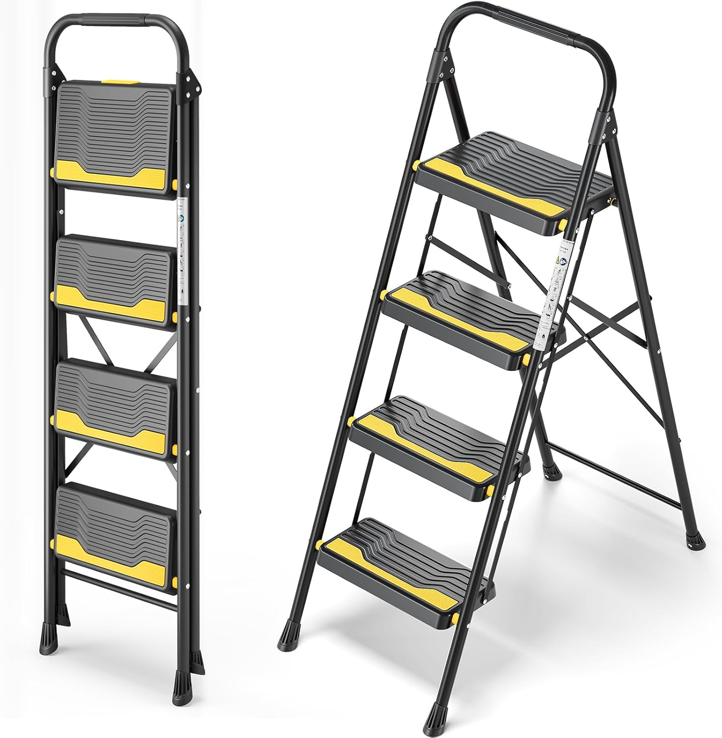 Scala 4 Gradini Robusta | La Migliore per il Fai-da-Te 150kg