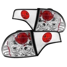 Clear Fits 2006-2011 Honda Civic 4Dr Sedan Replacement Tail Lights Brake Lamps