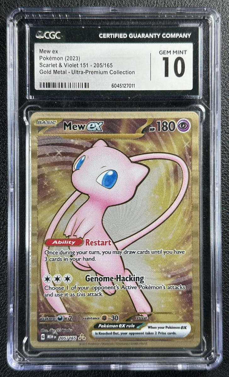 Pokémon TCG Metal Grade 10 Individual Trading Card Games for sale