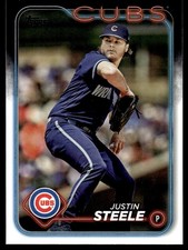 2024 Topps Series 1 Justin Steele Chicago Cubs #318 19301