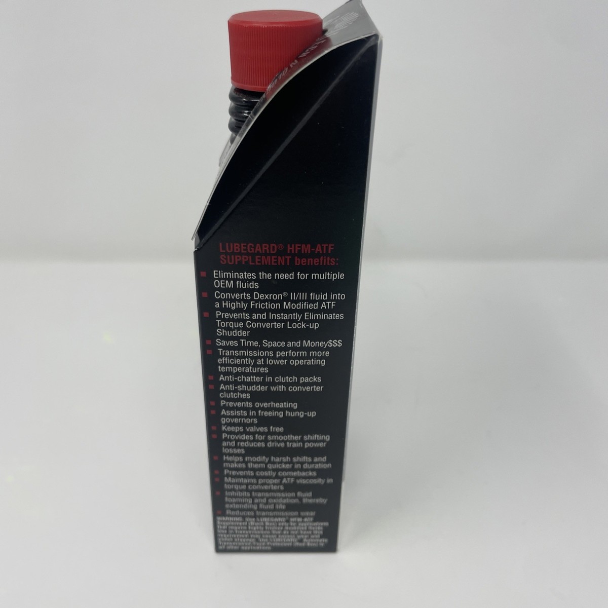 Lubegard 61910 Black Bottle HFM-ATF Supplement for Jeep Toyota AW4