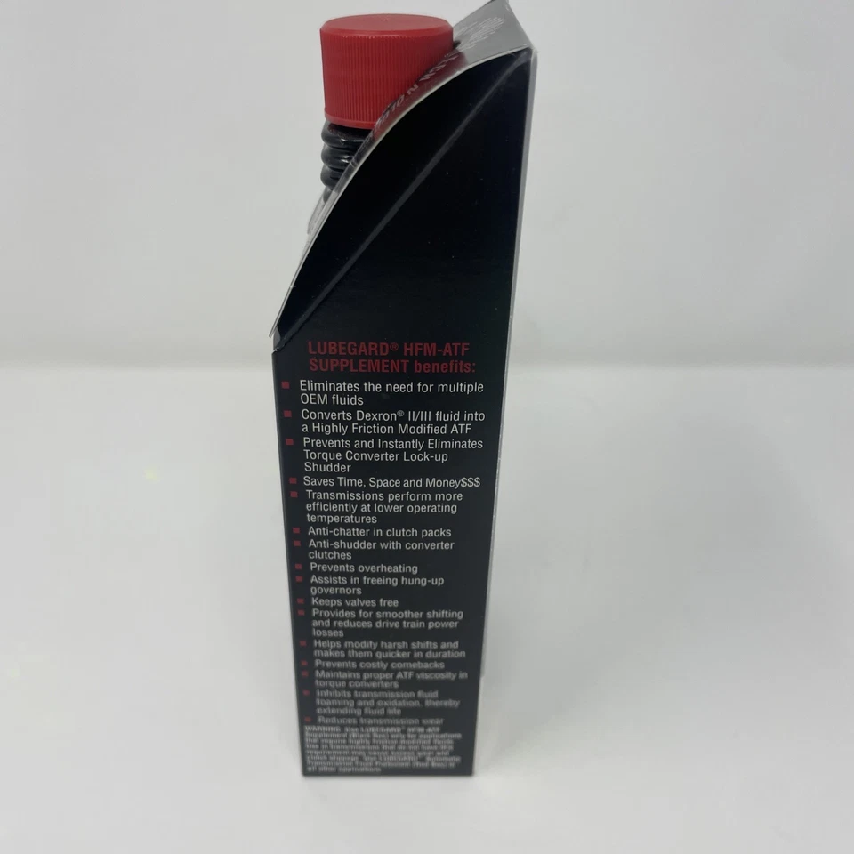 Lubegard 61910 Botella Negra HFM-ATF Suplemento para Jeep Toyota AW4 A340E A341E Foto 3 de 4