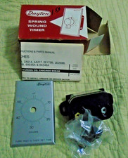 DAYTON 6X546A 60 MINUTE SPRING WOUND TIMER WITHOUT HOLD FEATURE -