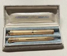Vintage Wahl-Eversharp Gold Filled Pen And Pencil Set In Original Box 1920s