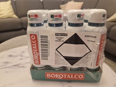 Deodorant Spray Borotalco Puro 6x150ml 48h Anti-Drücken