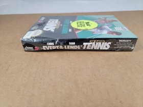 Chris Evert & Ivan Lendl in Top Players Tennis for Nintendo NES Box Only Read