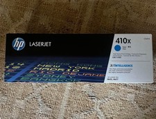 HP 410X High Yield Cyan Original LaserJet Toner Cartridge, 5,000 pages, CF411X