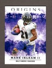 2020 Panini Origins #72 Mark Ingram II Baltimore Ravens