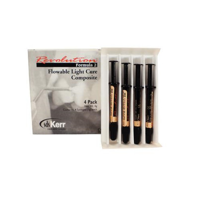 Kerr 29496 Revolution Formula 2 Flowable Hybrid Composite 4/Bx A3.5 EXP Jan 2027