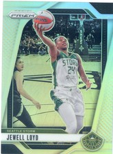 2024 Panini Prizm WNBA JEWELL LOYD #49 SILVER PRIZM STORM