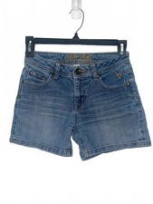 Justice Jeans Girls Denim Shorts Size 12S- simply low