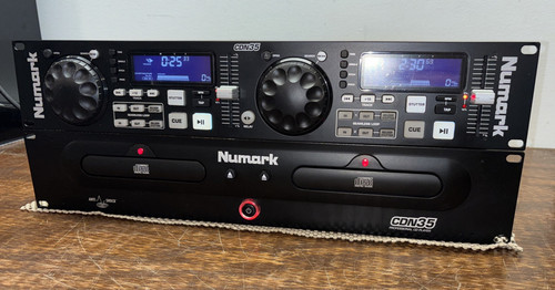 Numark CDN35 Dual Rack Mountable DJ CD Player - Good Working Condition