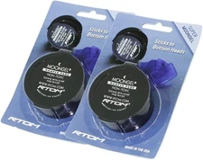 RTOM MG-4 Moongel Damper Pads, Made from a Soft Non-Toxic Gel, 2-Pack, Blue