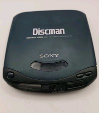 SONY Discman D-141 Portable CD Player, Mega Bass, Tested Working 1995 Green