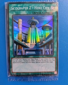 yugioh skyscraper card SPEED DUEL Konami may be 1st or Unlimited Edition What effects would you all