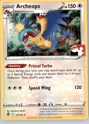 Archeops 147/195 Silver Tempest Prize Pack Series Rare