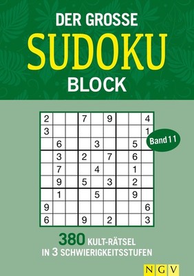 Der große Sudoku Block Band 11 Naumann & Göbel Verlagsgesellschaft mbH