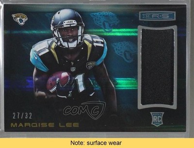 2014 Rookies & Stars Longevity Parallel Team Logo 27/32 Marqise Lee RC READ 0a3