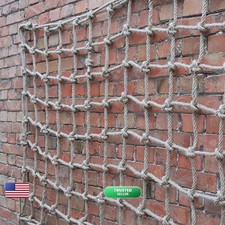 Climbing Cargo Net Rope Ladder 3.3 20ft for Gyms Playground Tree House