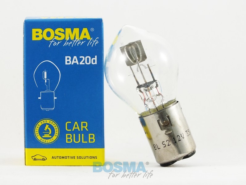 Fits BOSMA �AR�WKI 1185 BULB BA20D 12V 35/35W S2 BOSMA