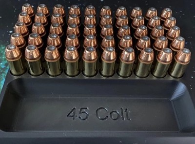 .45 Reloading Tray Blocks Type 498 Holds 50