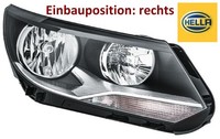 Hella 1EL010749-221 Hauptscheinwerfer Rechts Scheinwerfer FüR VW