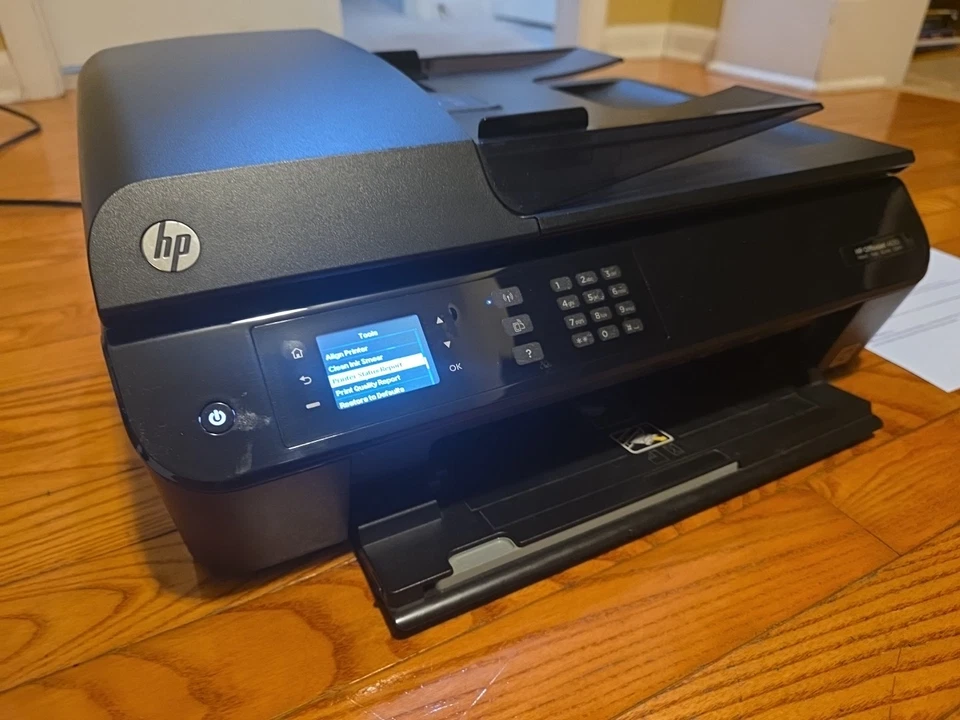 HP Office Jet 4630 All-in-One WLAN Drucker Fax Drucken Scannen Kopieren getestet - Bild 2 von 4