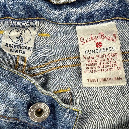 Vintage Lucky Brand Jeans Women’s 2/26 Blue Sweet Dream Straight Leg Denim USA - Picture 4 of 12