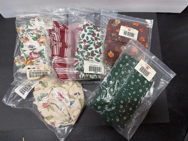 Longaberger Serving Tray Basket Fabric Liners - Brand New Never Used - Image 1 of 1