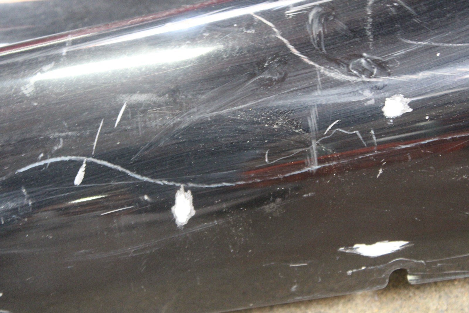 Ferrari 360, LH, Left, Rocker Panel, Blk, Scratched, Used, P/N 66099510
