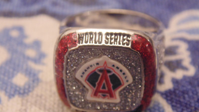 2018 California Angels 2002 Commemorative Coors Light World Series Ring