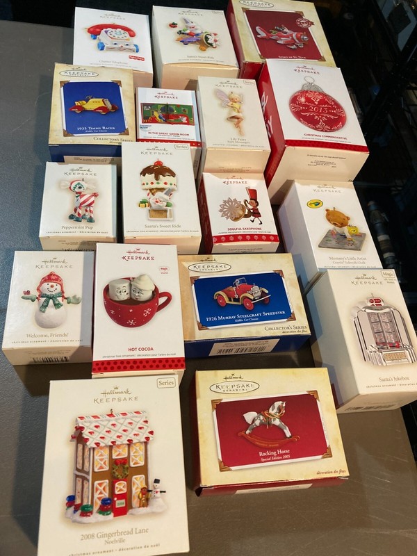 NEW and Used hallmark ornaments