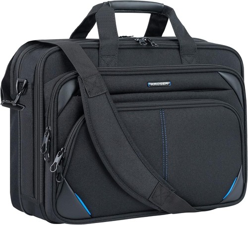 17,3 Zoll erweiterbare Laptoptasche - wasserdichte Aktentasche mit RFID-Schutz - Bild 3 von 13