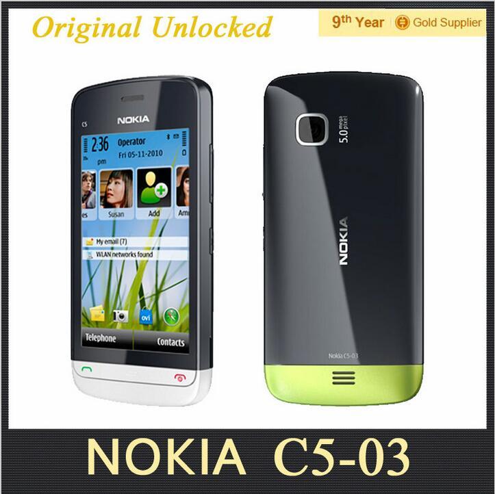 Nokia C5-03 Mobile Phone | 3G | 5MP | 3.2 in | GPS WIFI Bluetooth