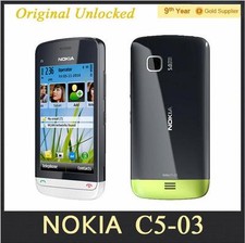 Teléfono Móvil Nokia C5-03 Original Desbloqueado GPS WIFI Bluetooth 3G 5MP Teléfono Celular