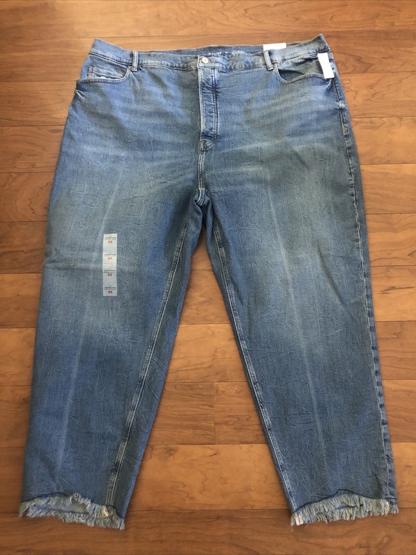 Old Navy Women's Jeans Extra High Rise Sky-Hi Straight Plus Sz 26 NWT